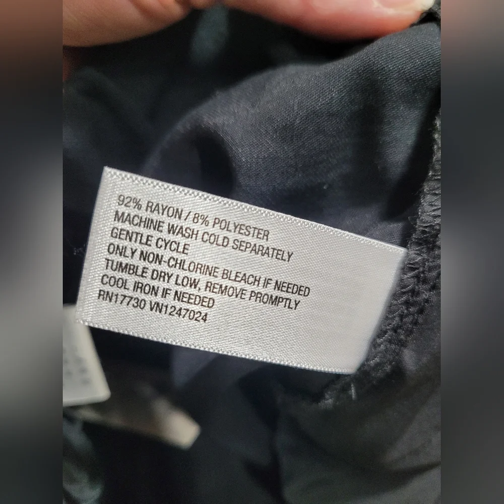 NWT a new day black jogger utility pants - Picture 5 of 7